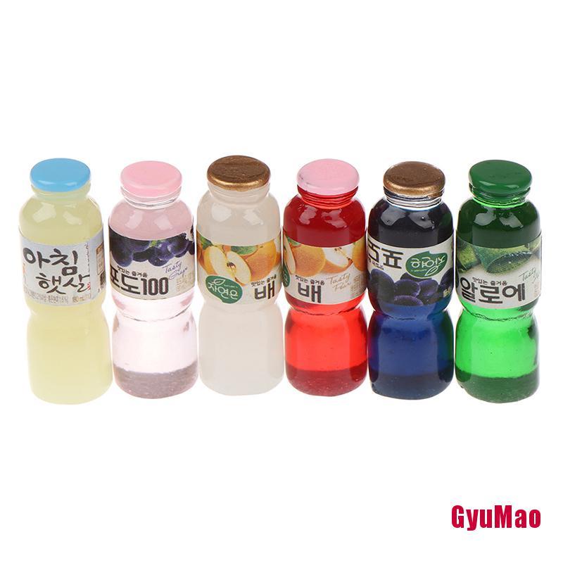 Set 5 Bình Nước Mini Tỉ Lệ 1:12 Trang Trí Nhà Búp Bê