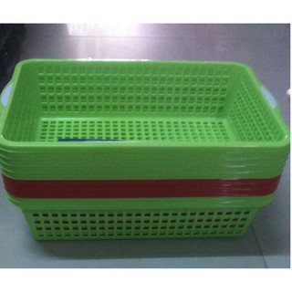 Mua combo 20 Rổ Nhựa Chữ Nhật (19.5x13 x 5.5cm)