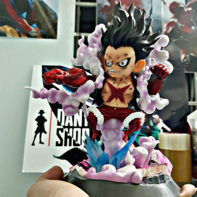 Mô hình Figure One Piece Nhân Vật LUFFY SNAKE MAN 25cm [full box]