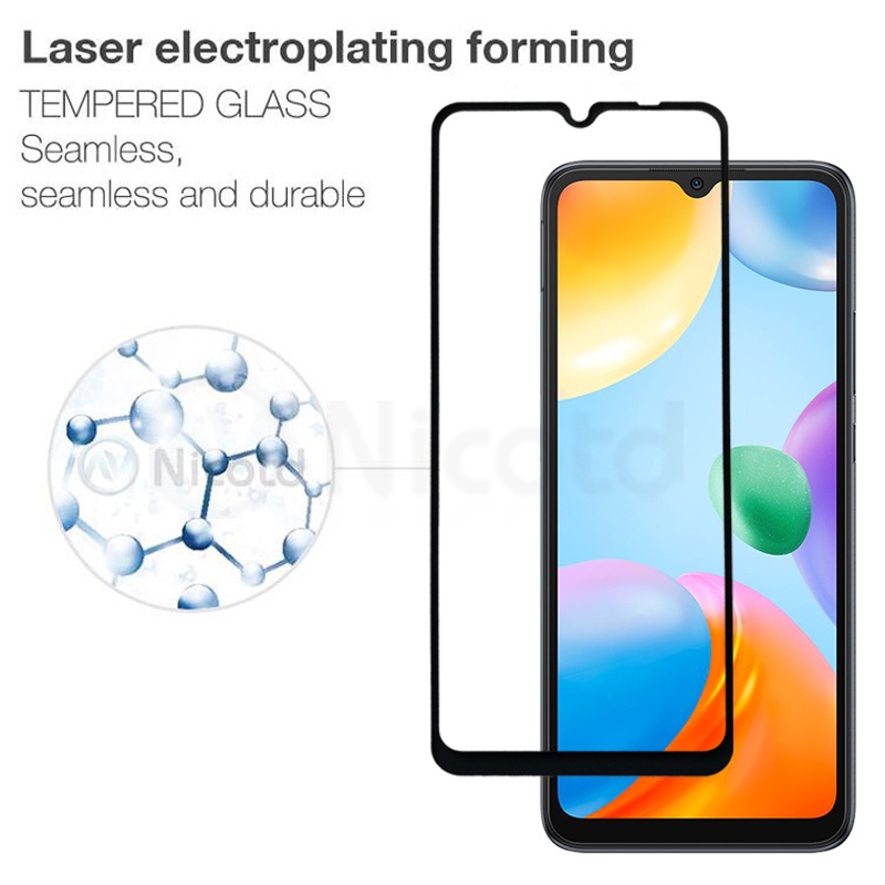 Kính Cường Lực Bảo Vệ Màn Hình Toàn Diện Cho Xiaomi Redmi 10C