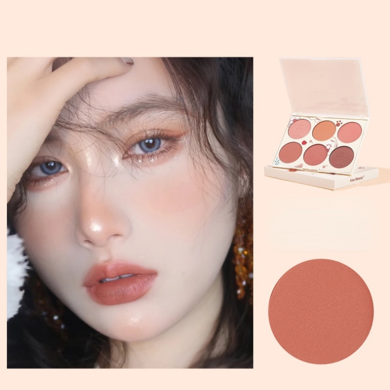 Kem má hồng Kiss Beauty tông lì và kim tuyến trang điểm tự nhiên | BigBuy360 - bigbuy360.vn