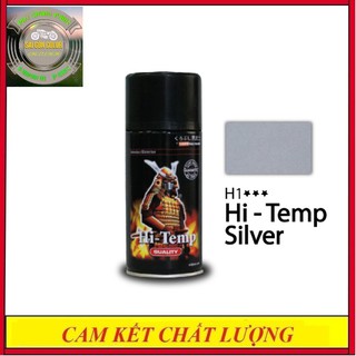 Sơn xịt Samurai màu pô xe H1 màu bạc