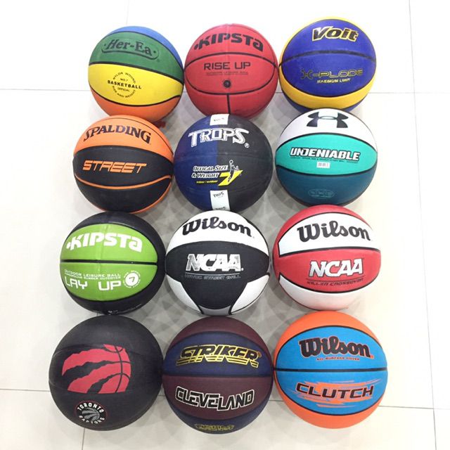 Bóng rổ số 7 tặng kèm túi lưới và kim bơm bóng