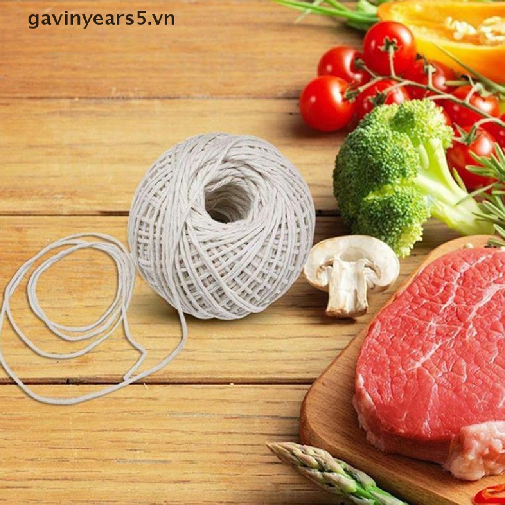 Cuộn Dây Cotton Làm Xúc Xích / Thịt Nướng Tiện Dụng