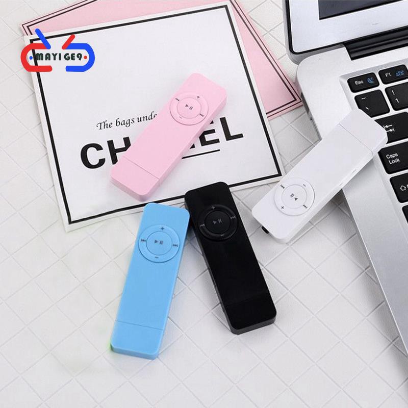Máy nghe nhạc Mp3 mini hỗ trợ thẻ nhớ 32gb Tf cao cấp