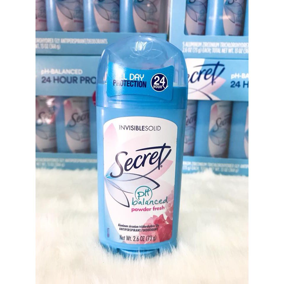 Lăn sáp khử mùi Secret 24h (Sáp-Nữ) 73g | BigBuy360 - bigbuy360.vn
