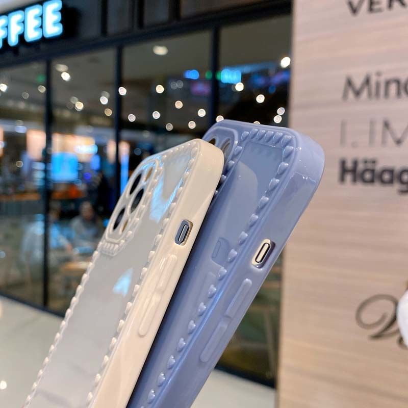 Ốp điện thoại viền vuông hình trái tim cho Iphone 6/6plus/6s/6splus/7/7plus/8/8plus/x/xs/xr/xsmax/11/12/13/pro/max/plus | BigBuy360 - bigbuy360.vn
