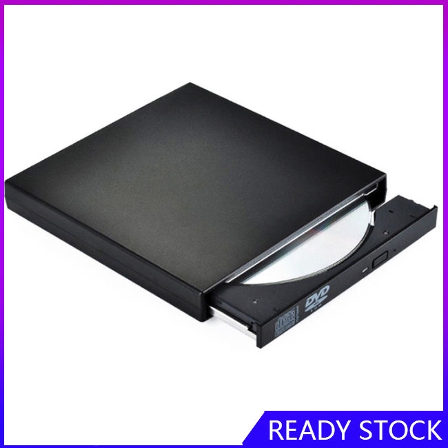 FL【COD Ready】Ổ đĩa ghi DVD/CD-RW di động cho Laptop/Máy tính Windows 98/8/10