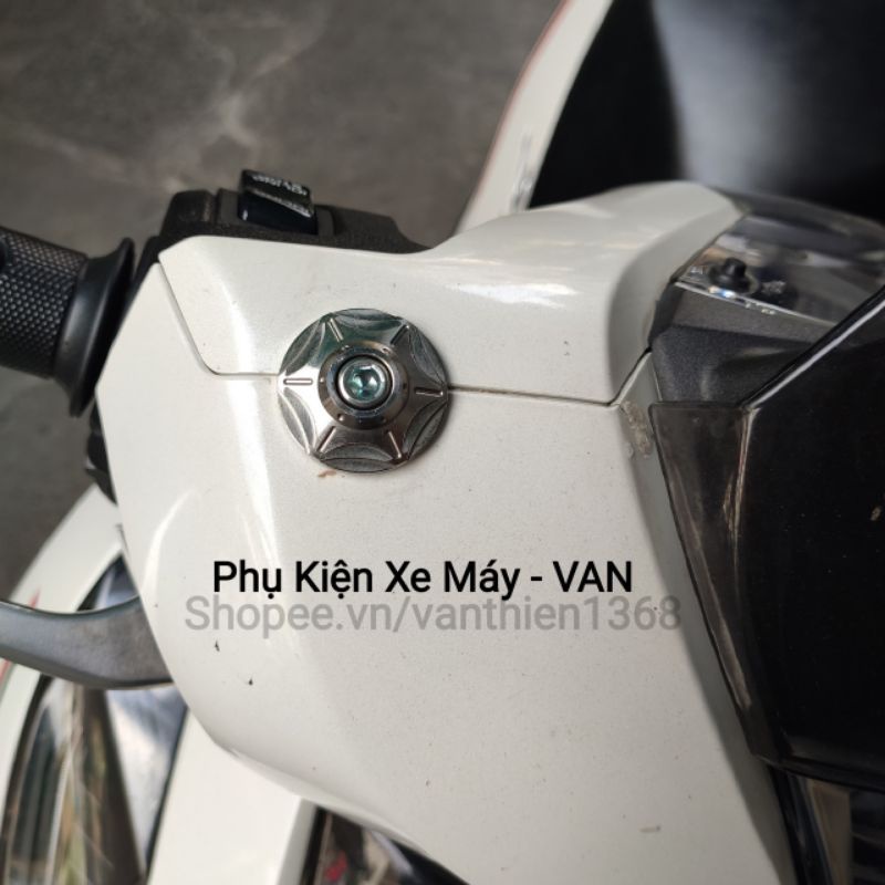 SH 2017->2023 Ốc Che Lỗ Chân Kính Chiếu Hậu Inox