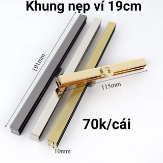 Khung nẹp ví 19cm