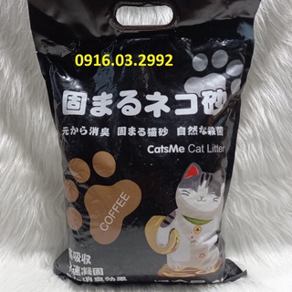 Cát vệ sinh cho mèo catsme 15l, cát vệ sinh cho mèo khử mùi vón cục - ảnh sản phẩm 4