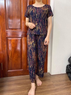 Bộ lanh nhung trung niên
