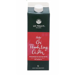 Nectar ổi, thanh long, củ dền #lefruit - hộp 1l