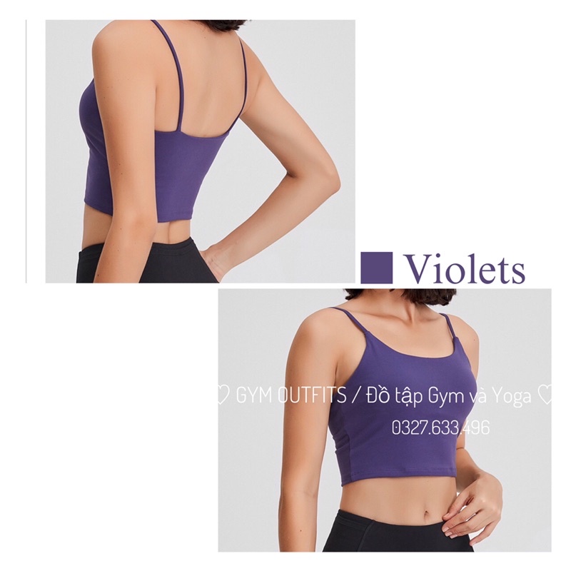 PART 2  Áo Tập Gym - Yoga Nữ Lemedy Padded Sport Bra - Áo Lót Thể Thao Cao Cấp Nâng Đỡ Ngực Có Sẵn Mút Lót