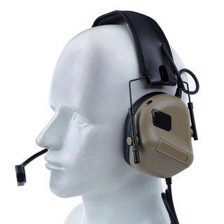 【Flash.】HD-08 Head-mounted Non-noise Reduction Fifth Generation Chip Tactical Headset