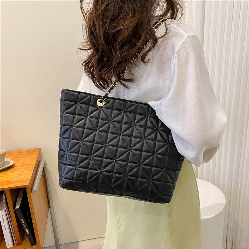 Túi đeo vai IELGY sức chứa lớn thiết kế đơn giản thời trang cho nữ