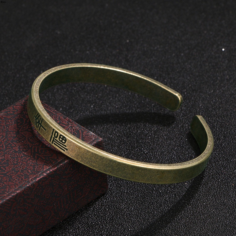 Yueying Vòng Tay Đồng Nguyên Chất Hạnh Phúc Tình Yêu Cho Cặp Đôi Nam Nữ