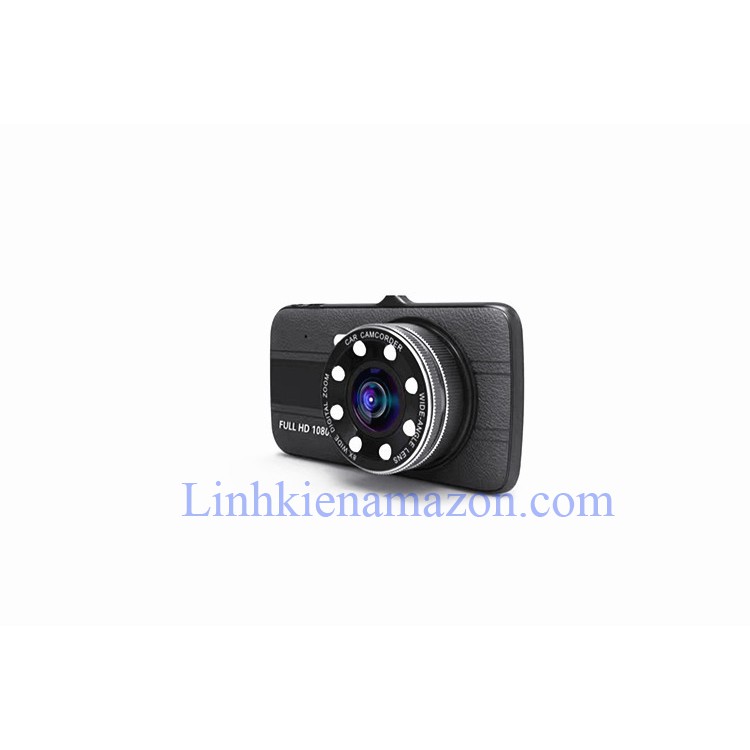 Camera hành trình vehicle blackbox DVR 1080p 4.0 inch màn hình IPS có cam lùi