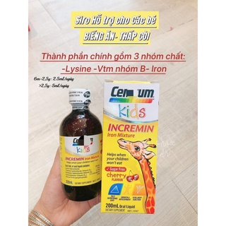 Centrum Kids cho trẻ biếng ăn, lọ 200ml