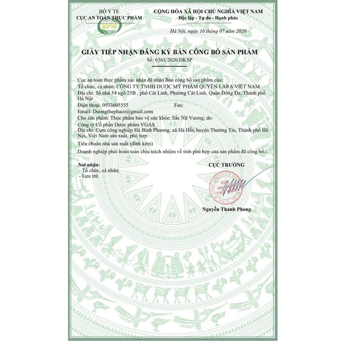 Viên Uống Đẹp Da, Cân Bằng Nội Tiết Tố Nữ Sắc Nữ Vương Quyên Lara Chính Hãng-Sâm Tố Nữ Hộp 30 viên