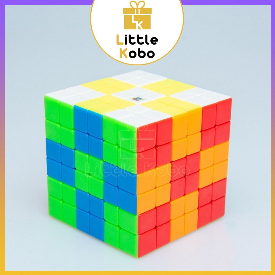 Rubik 6x6 Stickerless MoYu MeiLong MFJS Rubic 6 Tầng 6x6x6 Đồ Chơi Thông Minh