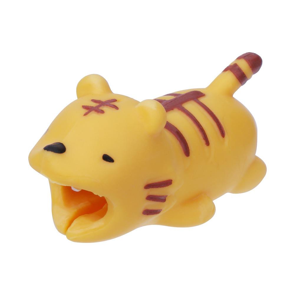 Đầu PVC hình động vật bảo vệ đầu dây cáp dữ liệu USB chống đứt