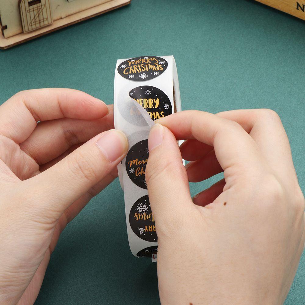 Set 500 Sticker Dán Trang Trí Giáng Sinh / Tiệc Cưới / Lễ Hội