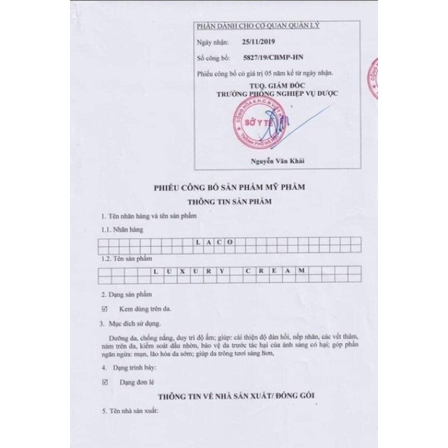 Kem ngày LACO 3 in 1 Laco luxury chống nắng, trắng da, khóa ẩm, kiềm dầu, mờ thâm nám tàn nhang | BigBuy360 - bigbuy360.vn