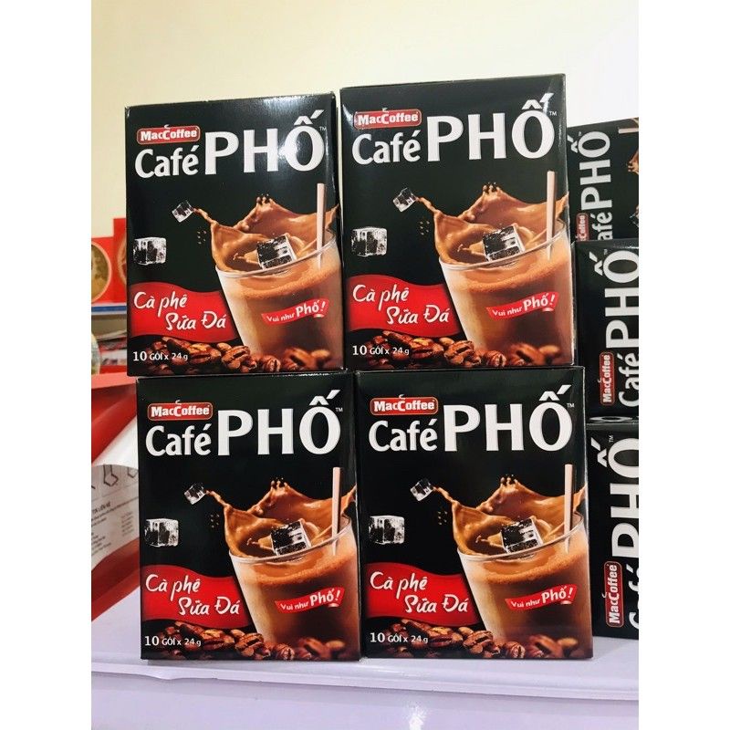 Ca phê sữa phố. hộp 10goi
