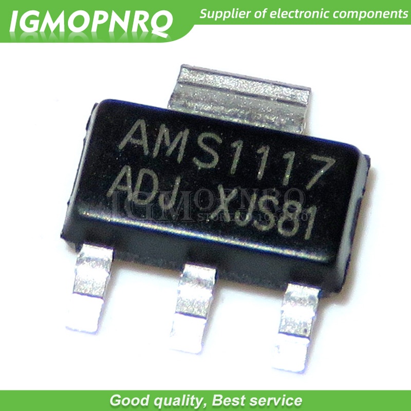 Set 20 Linh Kiện Điện Tử AMS1117 AMS1117-3.3V AMS1117-ADJ AMS1117-1.8 AMS1117-1.2 AMS1117-5.0 AMS1117-2.5 AMS117-3.3 AMS117