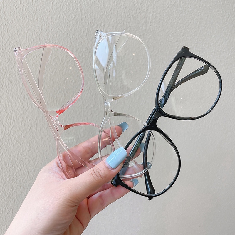 Mắt Kính Gọng Tròn Mỏng Phong Cách Hàn Quốc Cho Nam Và Nữ