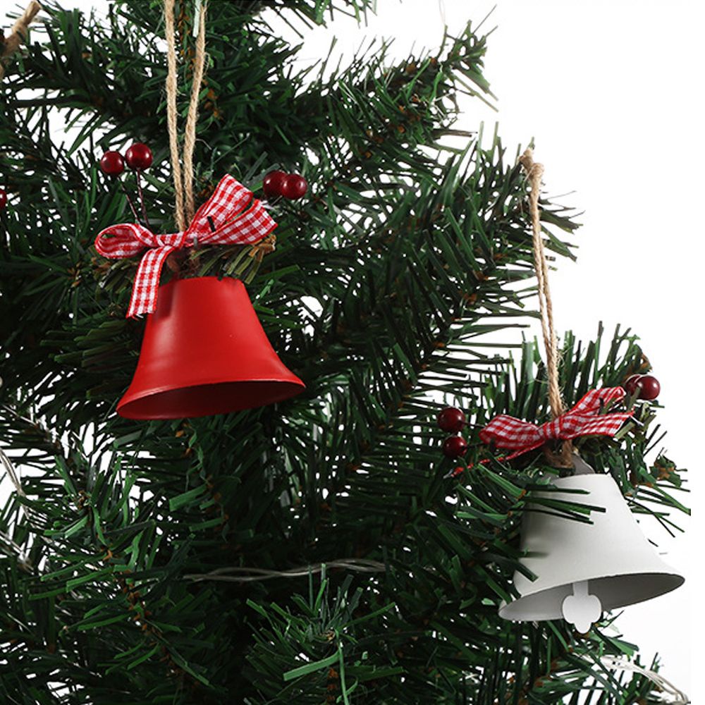 Chuông Kim Loại Nhiều Màu Sắc Treo Trang Trí Cây Thông Giáng Sinh Diy