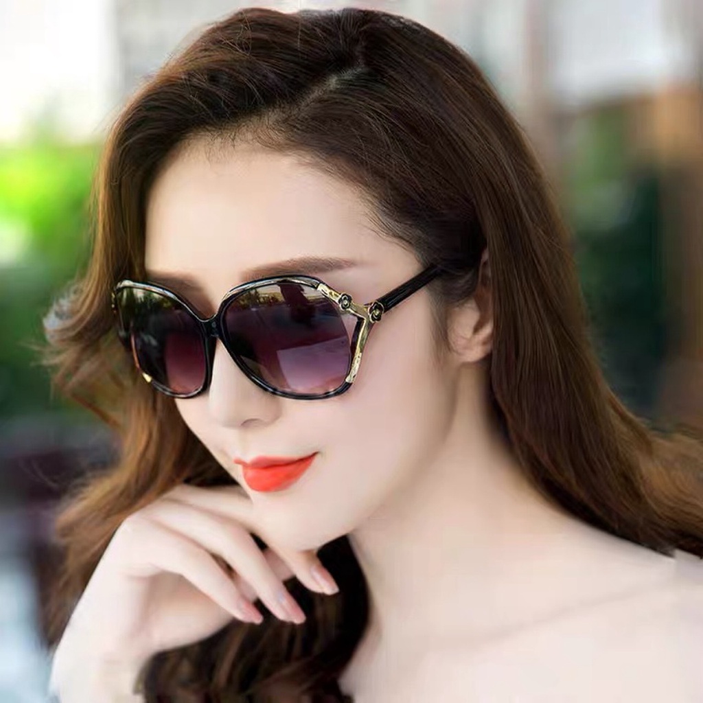 Kính mát râm nữ chính hãng D-ZINER KI029 thời trang chống tia UV chất liệu nhựa cao cấp