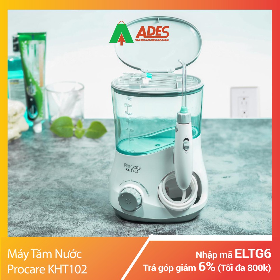 Máy Tăm Nước Procare KHT102 | Tặng ngay 01 mặt nạ Wonjin chính hãng