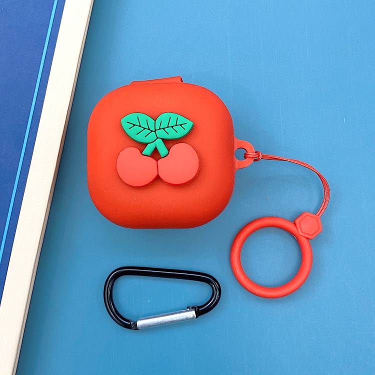 Vỏ bảo vệ hộp sạc tai nghe Samsung Galaxy Buds Live kèm dây đeo tiện dụng