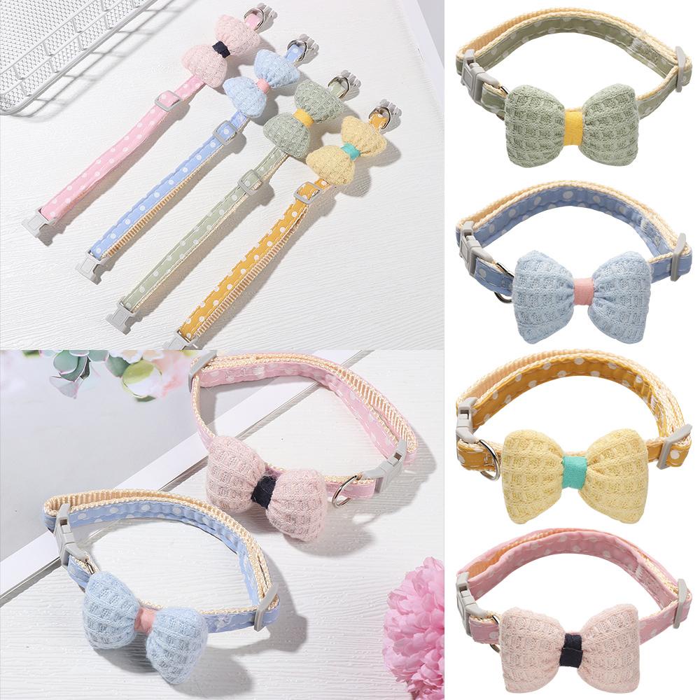 LAYOR1 Vòng Cổ Nơ BướM Cho Thú Cưng