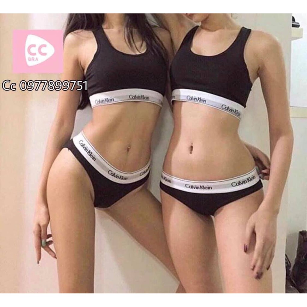 bộ lót basic Calvin Klein có mút