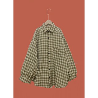 ÁO SƠ MI TAY LỒNG ĐÈN FREESIZE