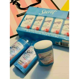Set Lăn Khử Mùi Secret PH Balanced Powder Fresh Invisible Solid