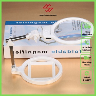 Kính lúp để bàn có đèn đa năng 3B-1A ( CÓ THƯỚC ĐO, THẤU KÍNH LỚN 13cm )