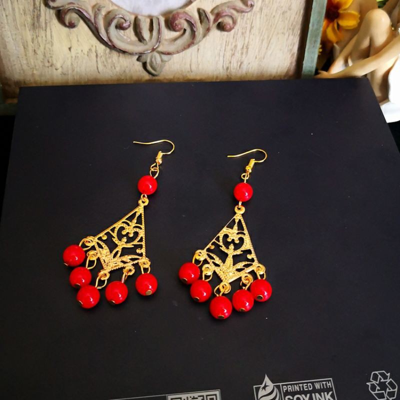 30 mẫu chọn mẫu khuyên tai cổ trang hầu đồng