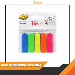 NOTE PRONOTI 5 MÀU - NHỰA