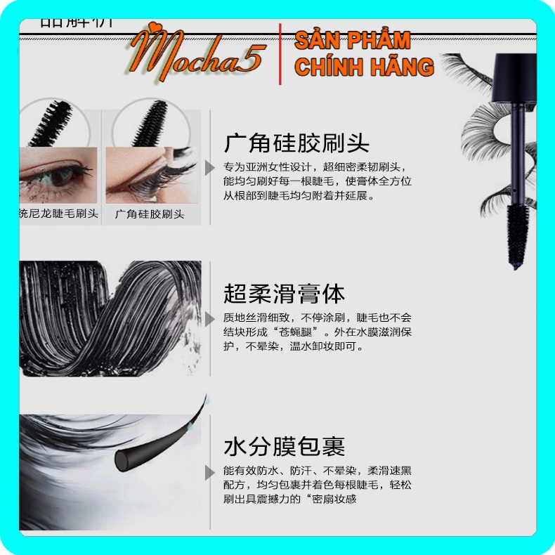 Mascara chuốt mi Imagic Giant Brush Perfect CONG DÀI TỰ NHIÊN chống trôi, chống lem 8g | BigBuy360 - bigbuy360.vn