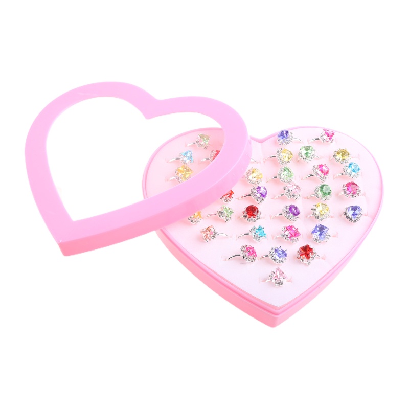 Hộp 12 / 36 Nhẫn Hợp Kim Dễ Thương