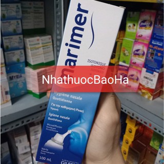 Xịt muối biển sâu MARIMER 100ml nước biển vô trùng dẳng trương