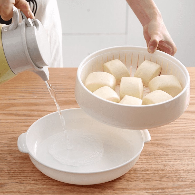 Bộ Khay Hấp Lò Vi Sóng 5625, Khay Hấp Lò Việt Nhật Cao Cấp