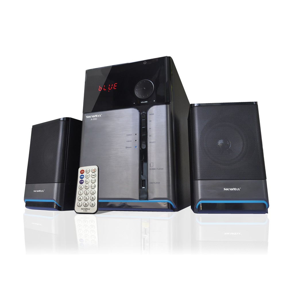 Loa Soundmax A990 - 2.1, Bluetooth (Hàng chính hãng)