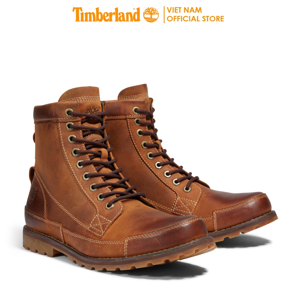 [Original] Timberland Giày Cổ Cao Nam Earthkeeper Medium Brown Nubuck TB015551