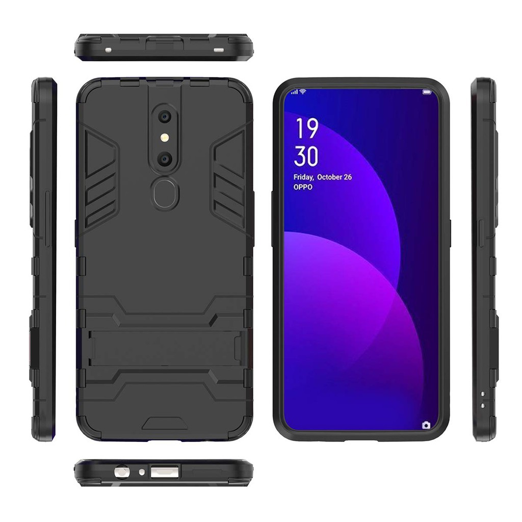 [Mã ELFLASH5 giảm 20K đơn 50K] Ốp lưng Oppo F11 Pro iron man chống sốc kèm chống xem video tiện lợi và bảo vệ Camera