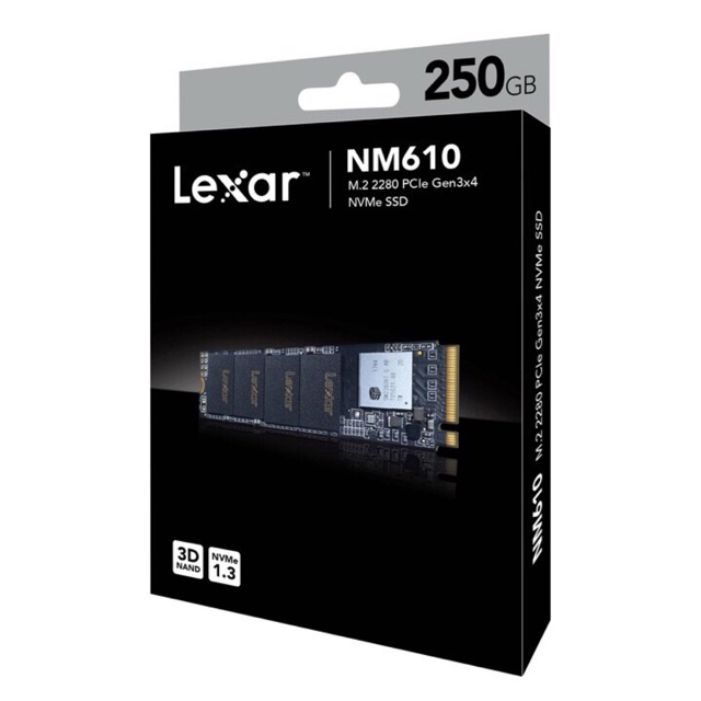 Ổ cứng ssd PCIe Nvme Lexar NM610 250gb/500Gb | BigBuy360 - bigbuy360.vn